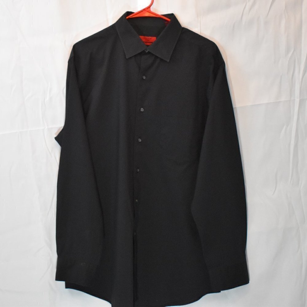 Men's Alfani Fitted Button Down Shirt Large